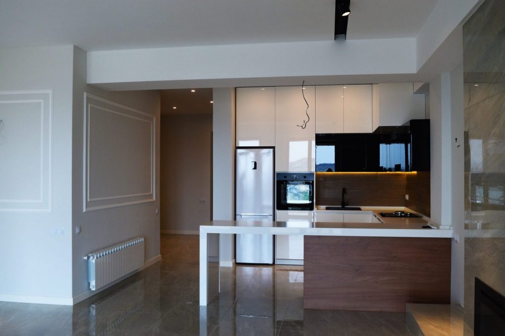 ინტერიერის დიზაინი სახლისთვის ვაკეში