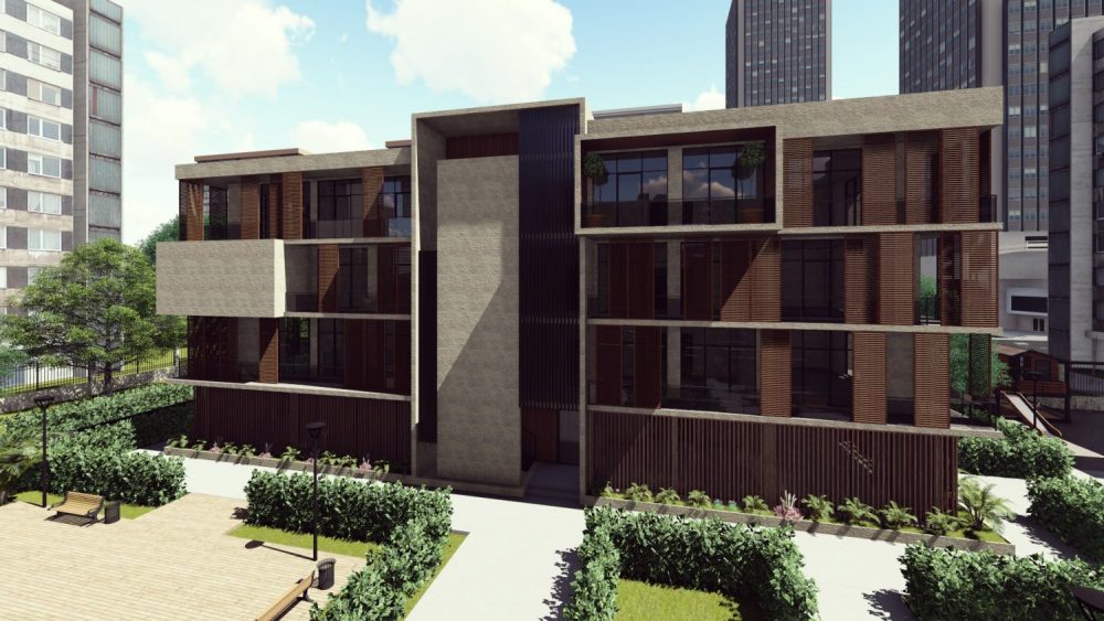 eskizuri tipis saxlis arqiteqtura