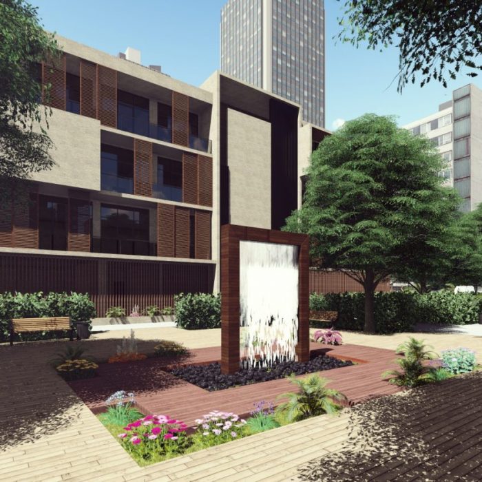 კორპუსი დიდ დიღომში – არქიტექტურული პროექტი