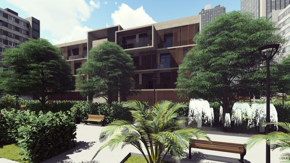 eskizuri tipis saxlis arqiteqtura