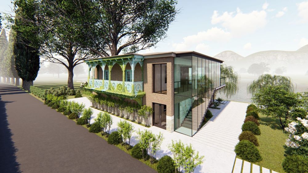 astumros tipis saxlis arqiteqtura