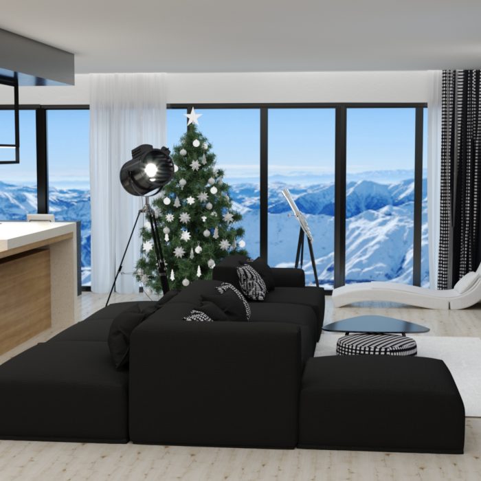 ინტერიერის დიზაინი გუდაურში