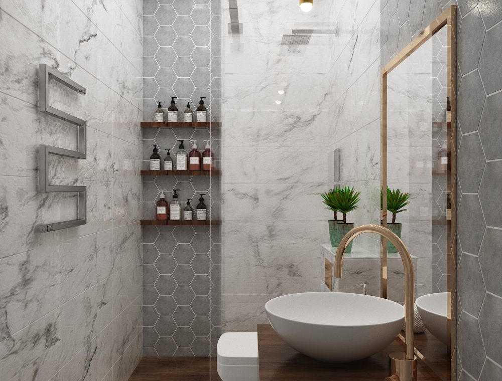 saxlis interieris dizaini