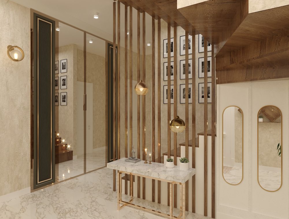 saxlis interieris dizaini