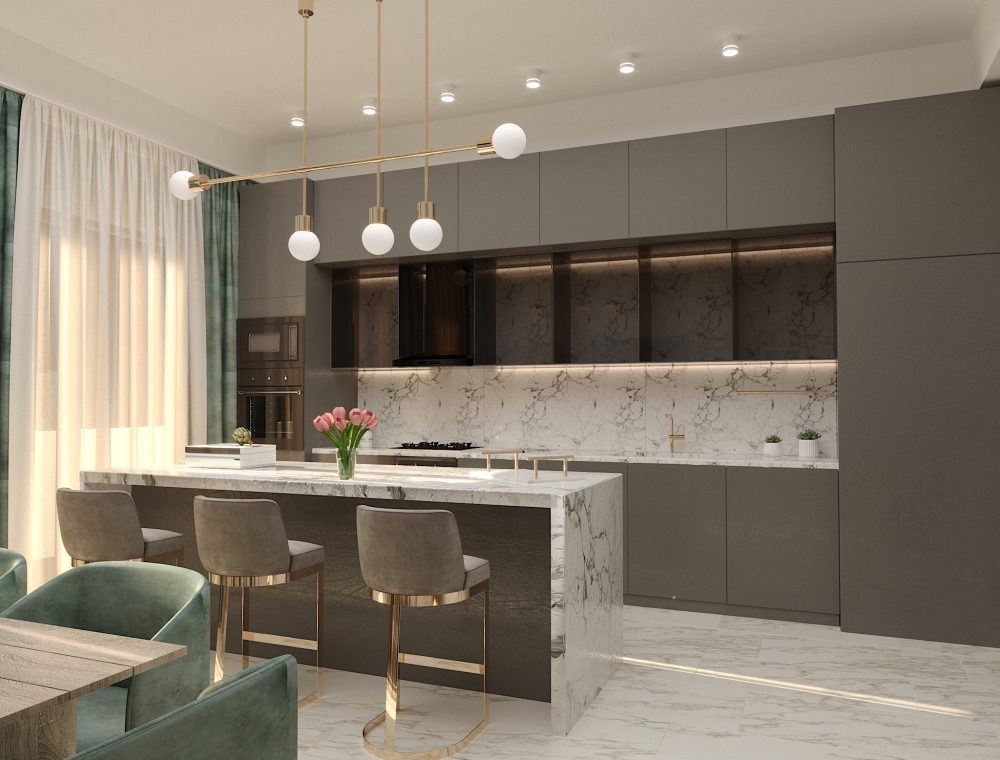 saxlis interieris dizaini