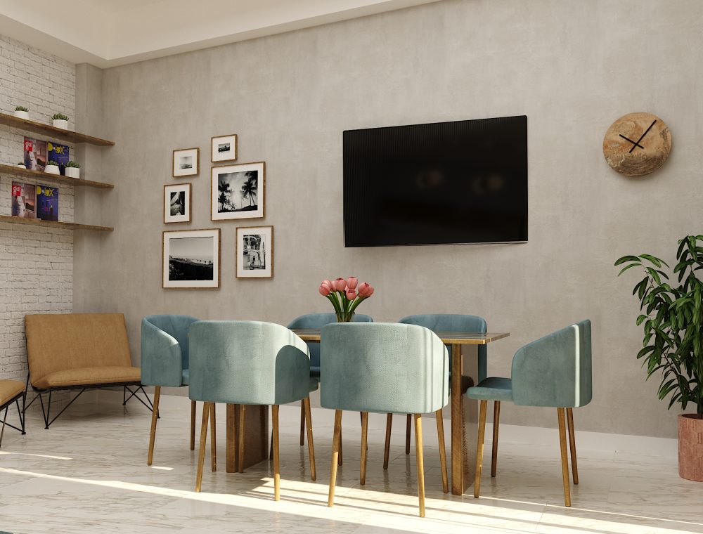 saxlis interieris dizaini