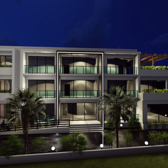 მრავალფუნქციური კომპლექსი ოზურგეთში – არქიტექტურული პროექტი