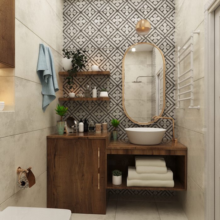 ინტერიერის დიზაინი პირამიდაში