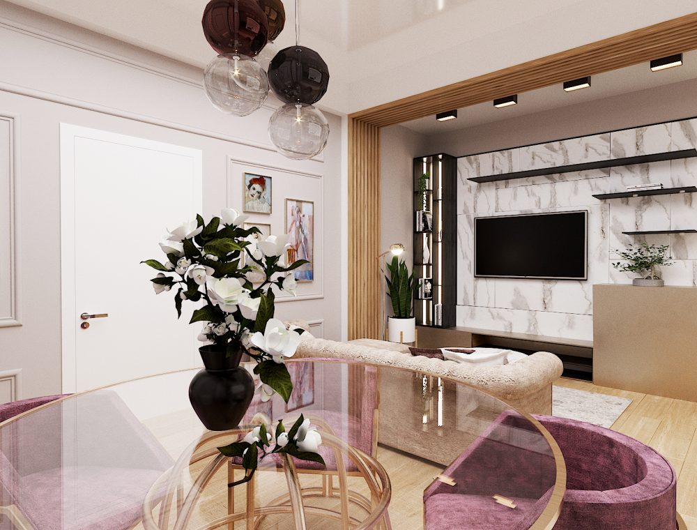 საცხოვრებელი სახლის დიზაინი მცხეთის ქუჩაზე