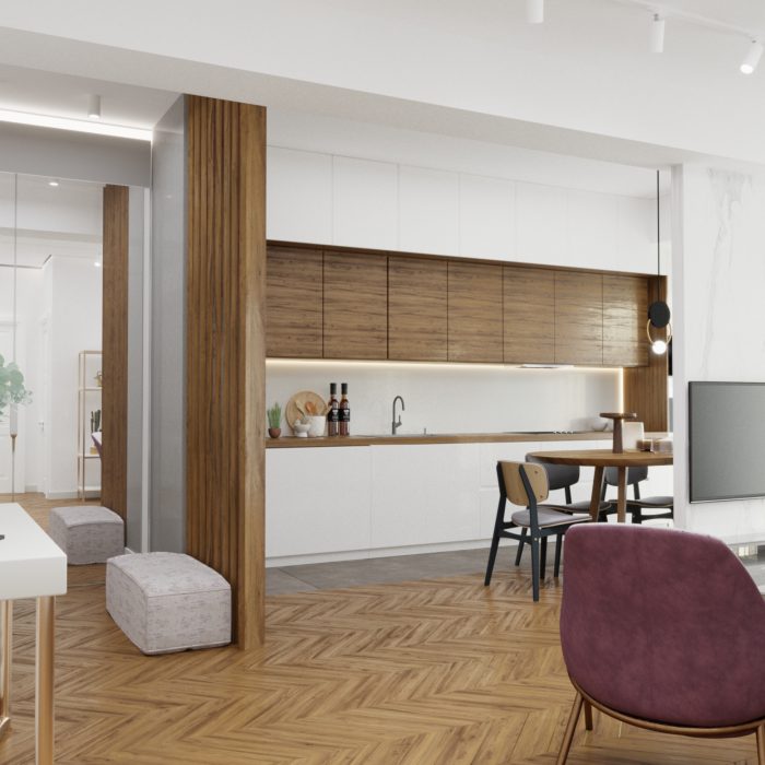 სახლი ვაკე ჰილსზე – ინტერიერის დიზაინი