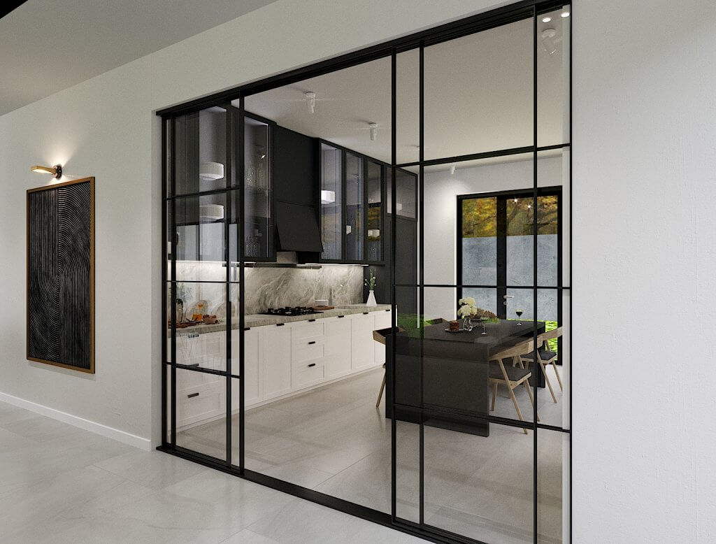 kerdzo saxlis interieris dizaini wavkisshi