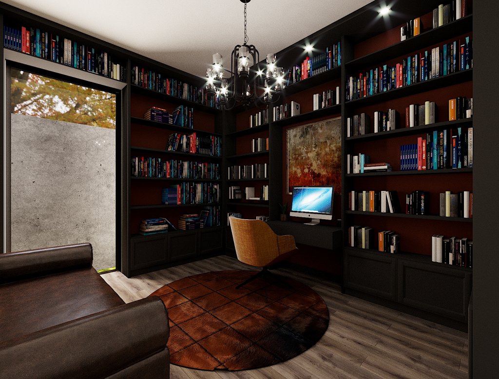 kerdzo saxlis interieris dizaini wavkisshi