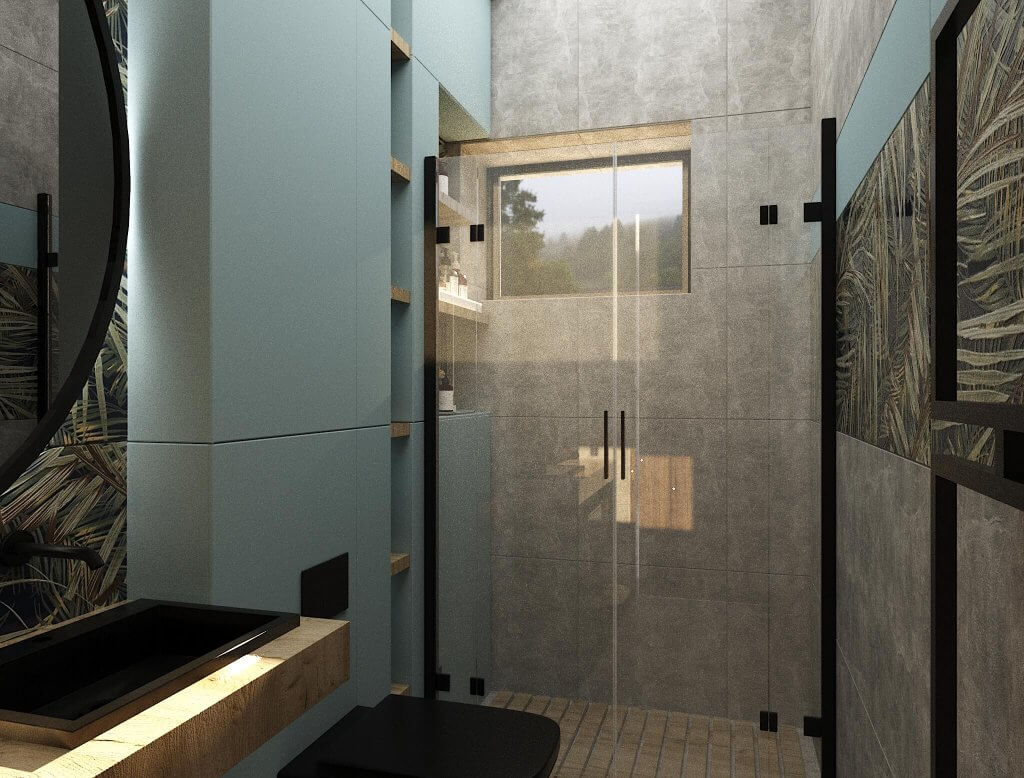 ბინა ოქროყანაში ინტერიერის დიზაინი