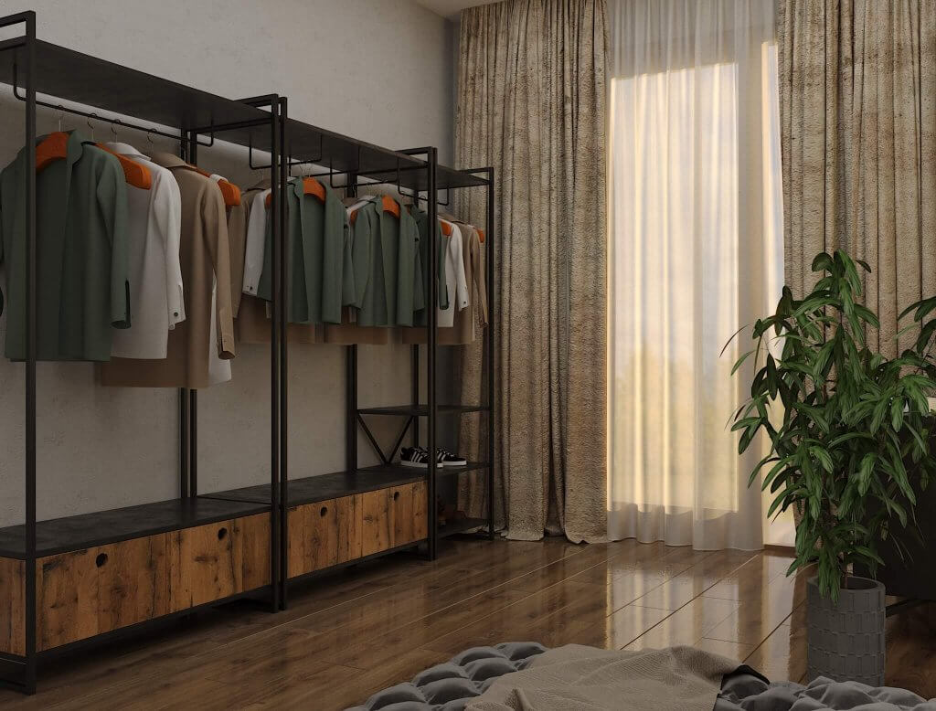 კერძო სახლი დიღომში ინტერიერის დიზაინი