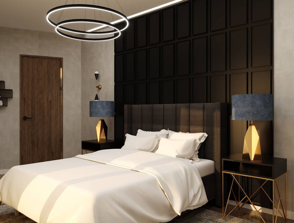 ბინა ოქროყანაში ინტერიერის დიზაინი