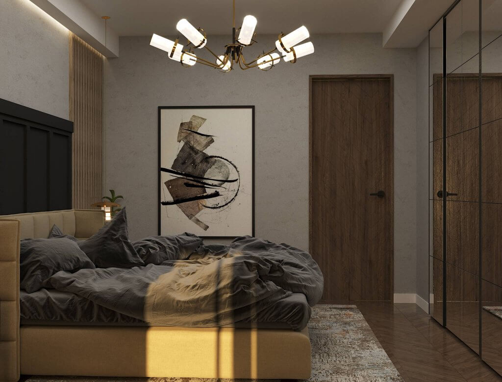 ბინა ოქროყანაში ინტერიერის დიზაინი