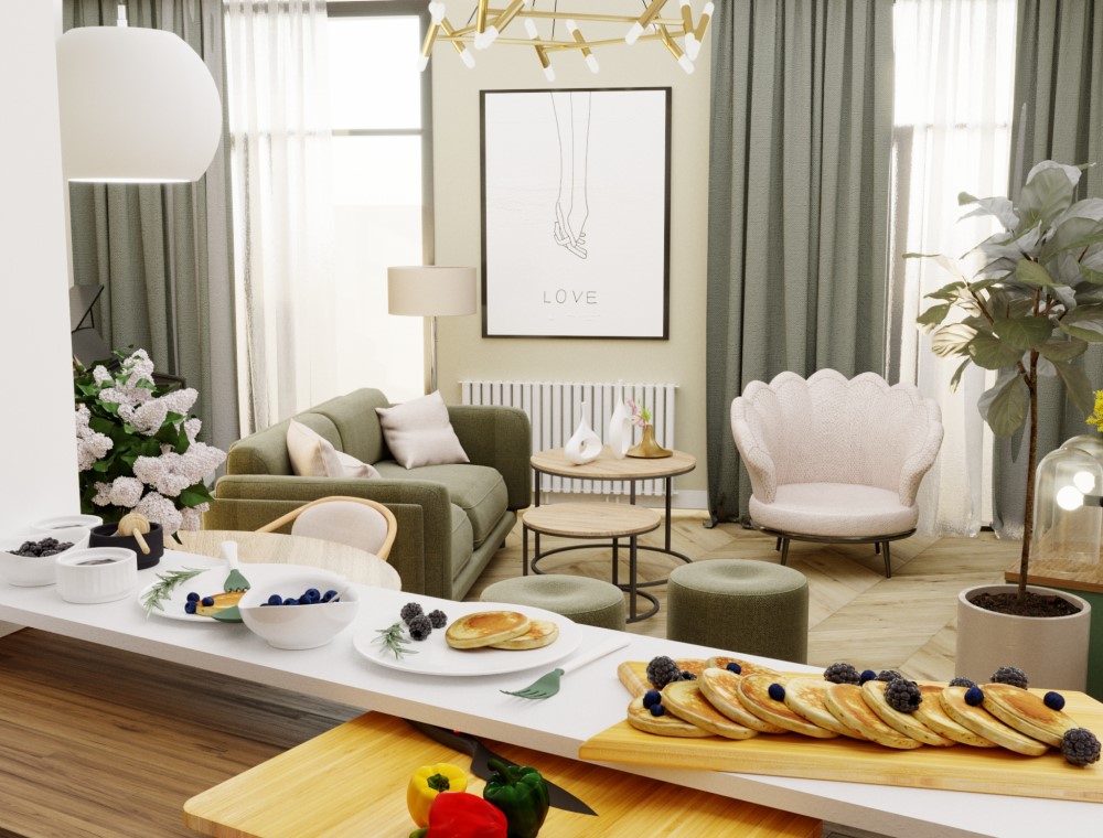 bina grinhilsi interieris dizaini