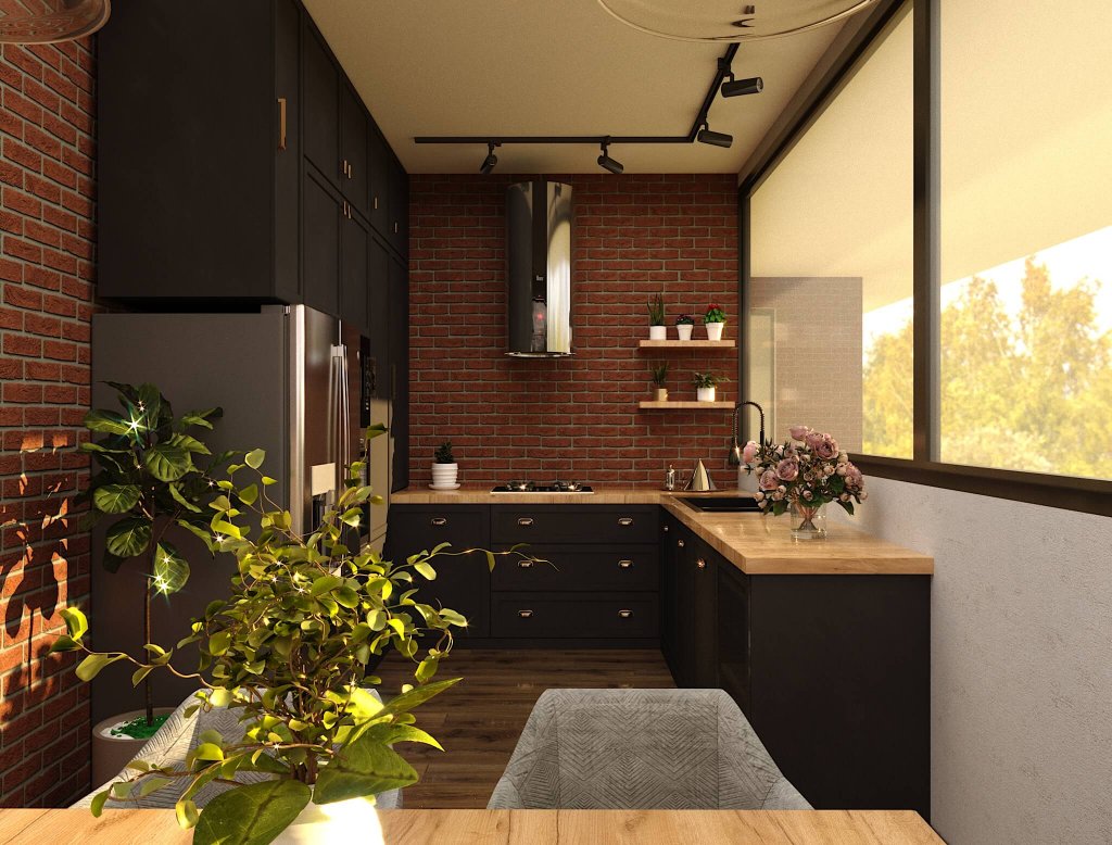 კერძო სახლი დიღომში ინტერიერის დიზაინი