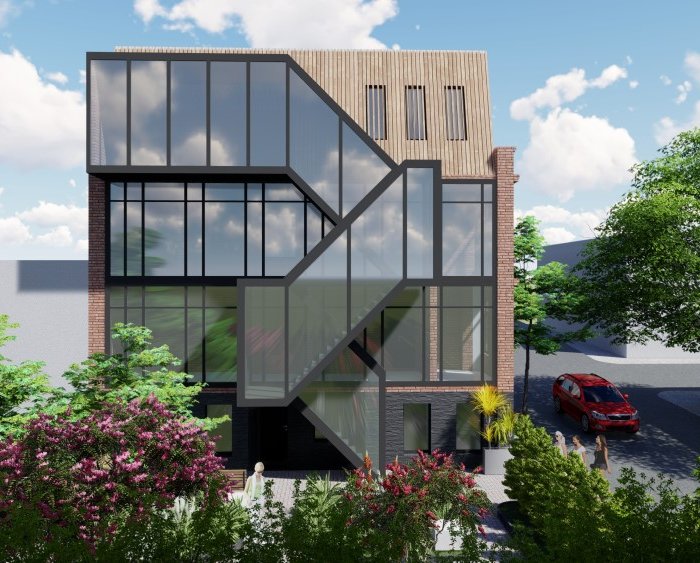 სასტუმროს რეკონსტრუქციის ესკიზური პროექტი ავლაბარში