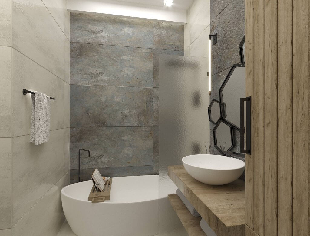 კერძო სახლი დიღომში ინტერიერის დიზაინი