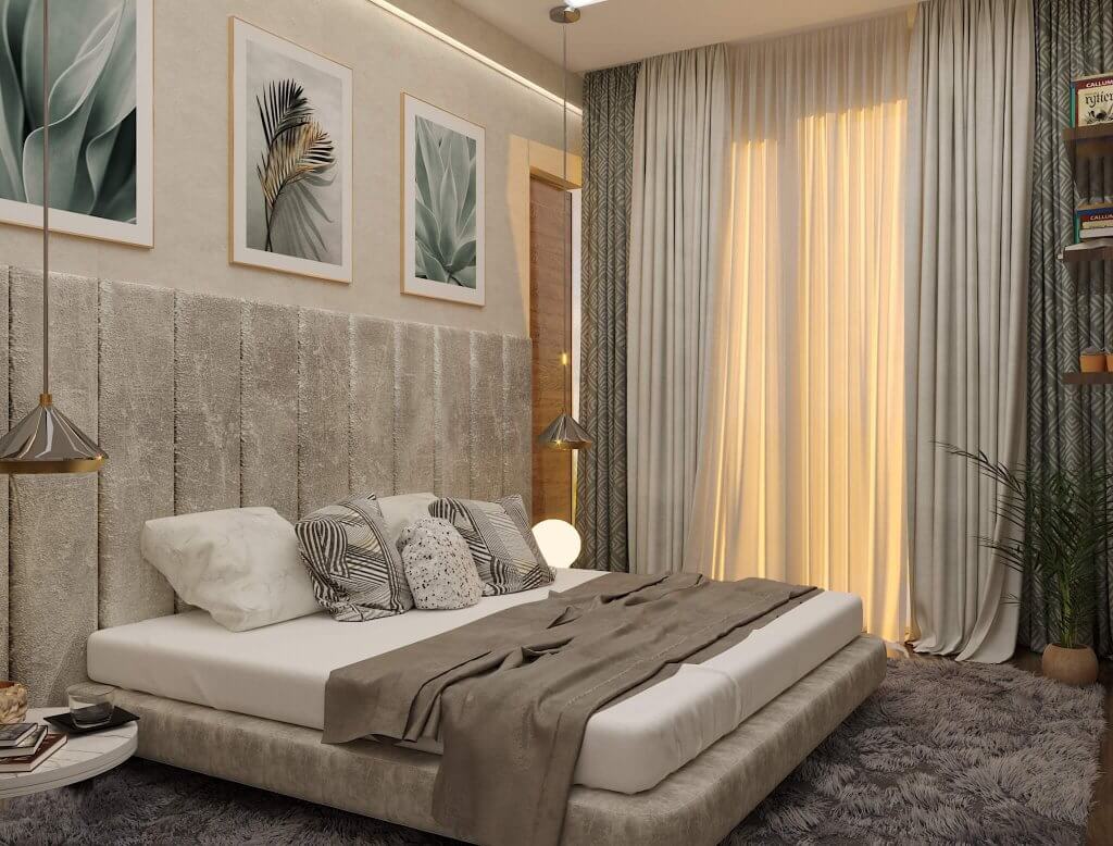 კერძო სახლი დიღომში ინტერიერის დიზაინი