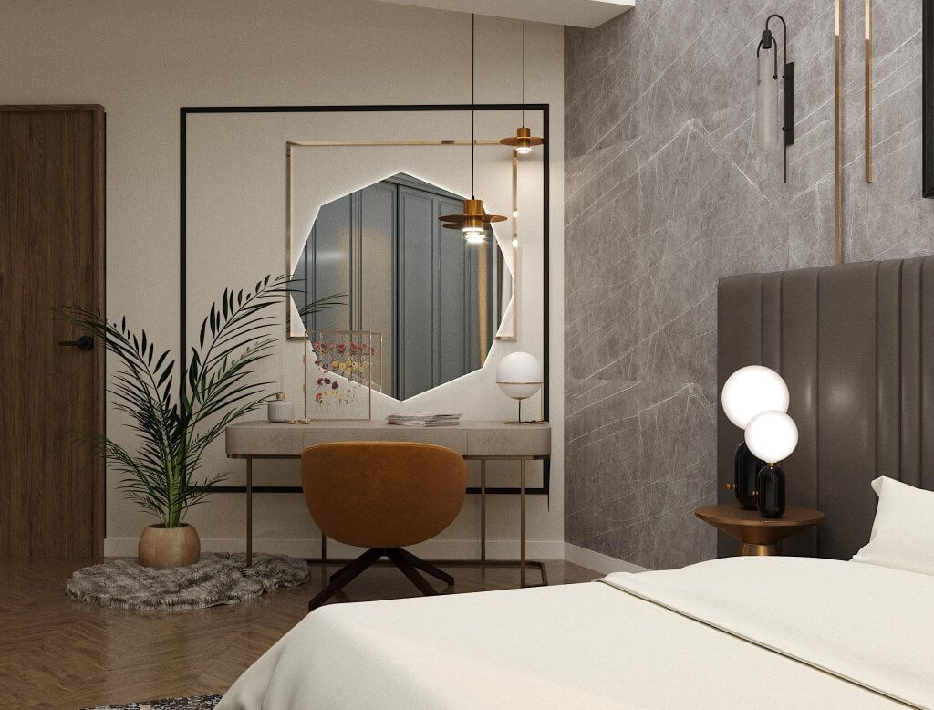 ბინა ოქროყანაში ინტერიერის დიზაინი