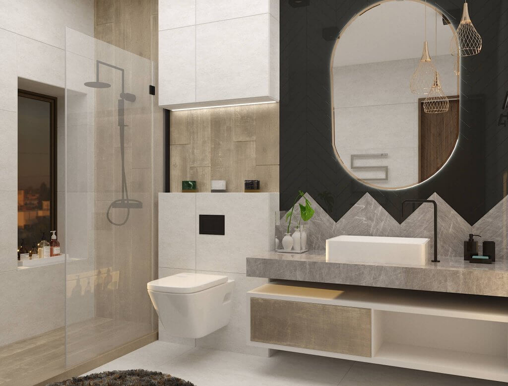 ბინა ოქროყანაში ინტერიერის დიზაინი