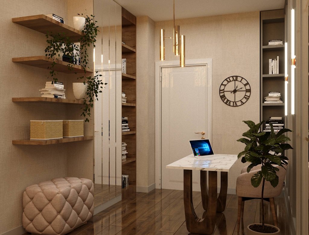 კერძო სახლი დიღომში ინტერიერის დიზაინი