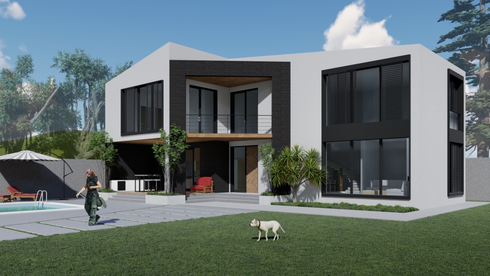 kerdzo saxlis ariteqturuli proqti