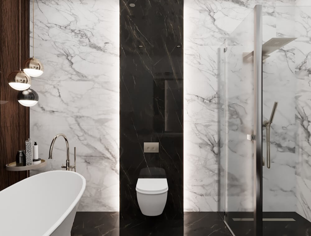 ბინა ფოთში - ინტერიერის დიზაინი