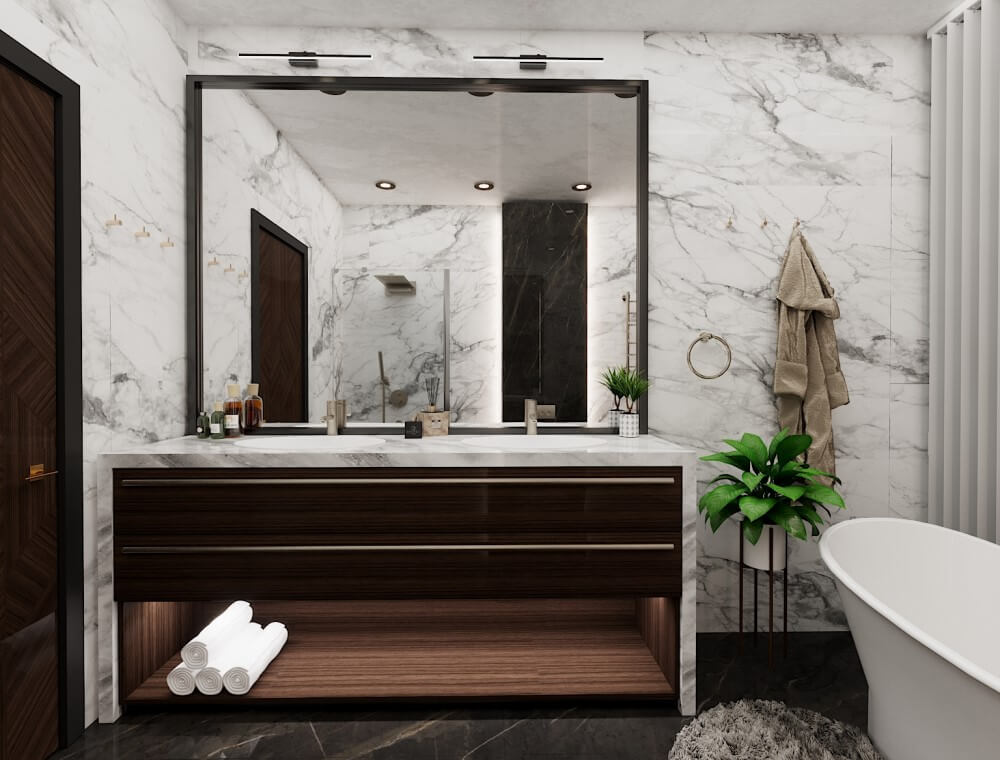 ბინა ფოთში - ინტერიერის დიზაინი