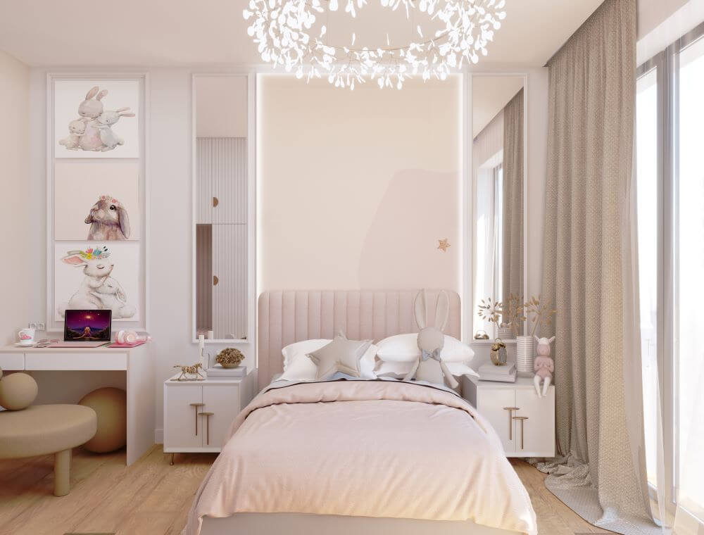 ბინა ფოთში - ინტერიერის დიზაინი