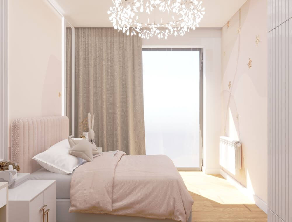 ბინა ფოთში - ინტერიერის დიზაინი