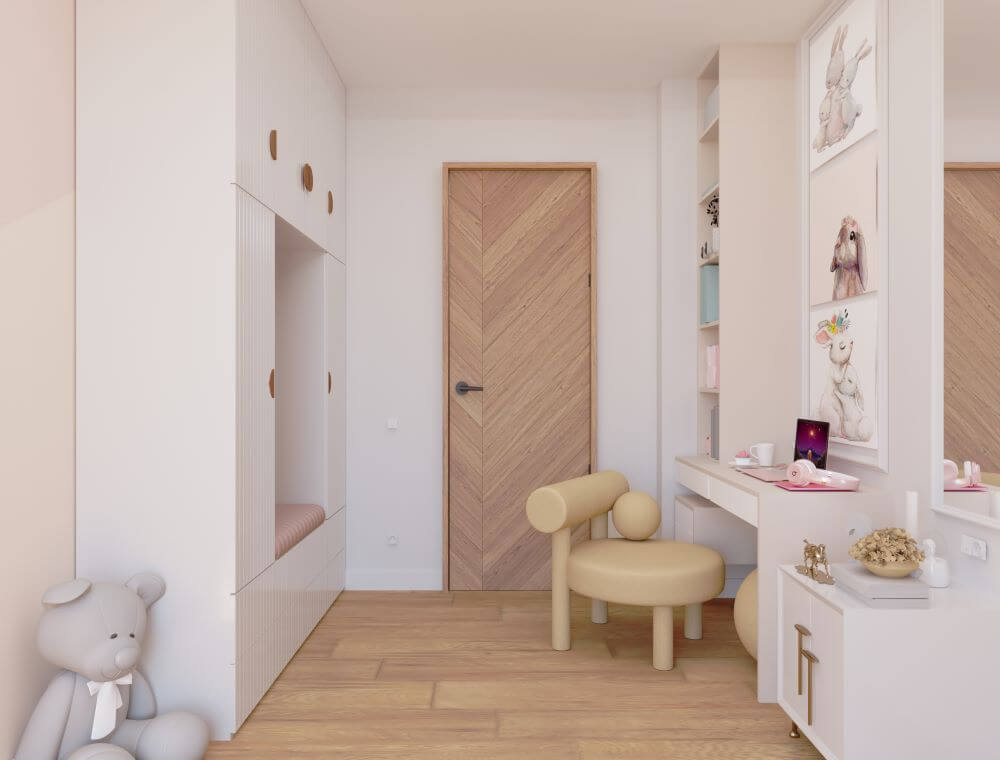 ბინა ფოთში - ინტერიერის დიზაინი