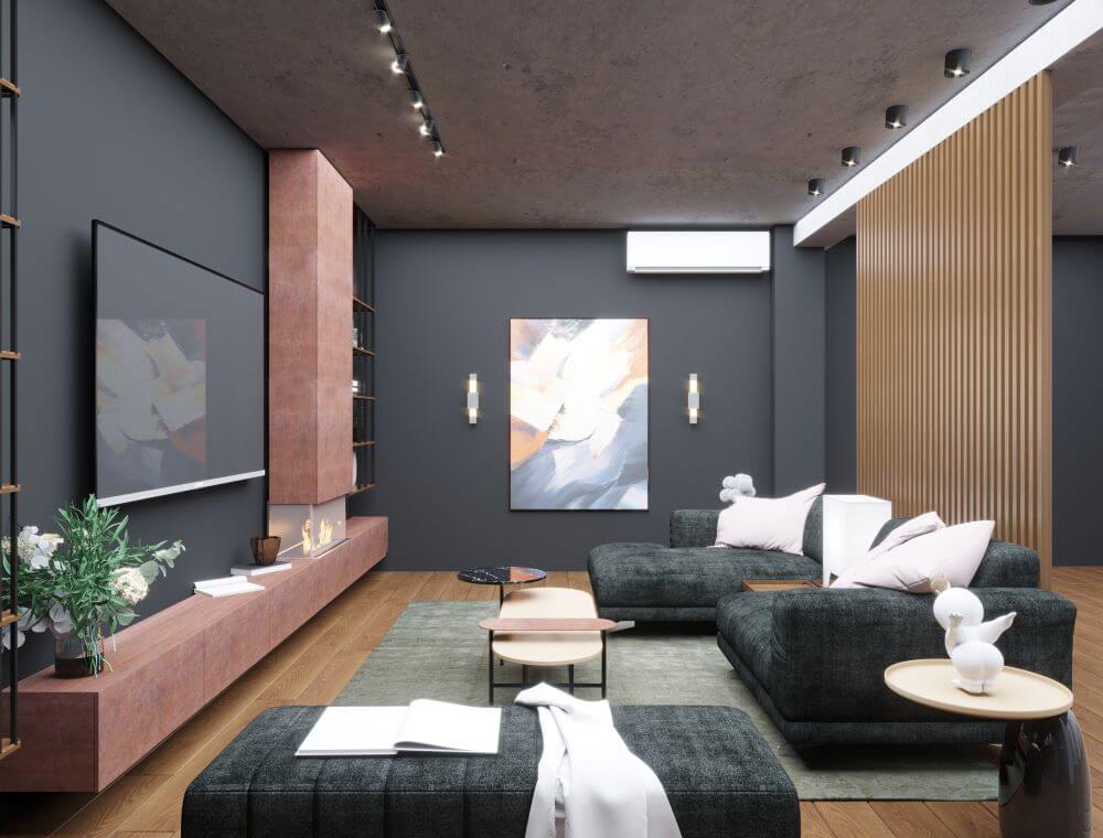 ბინა ფოთში - ინტერიერის დიზაინი