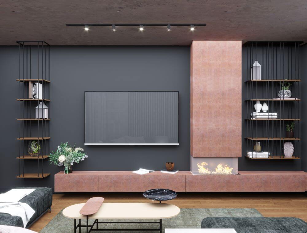 ბინა ფოთში - ინტერიერის დიზაინი