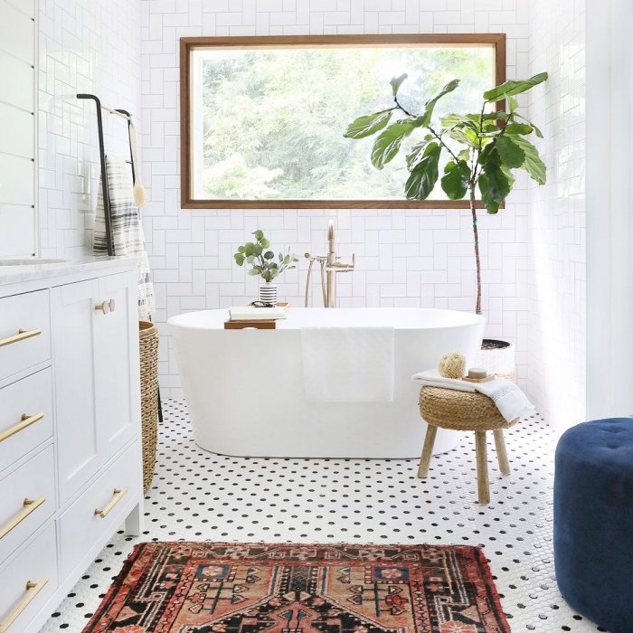 როგორ მოვაწყოთ ვინტაჟური სტილის სააბაზანო