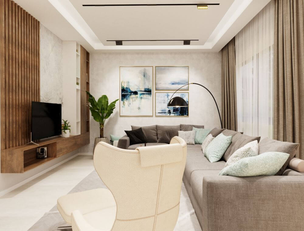 lisi txinvala kerdzo saxlis interieris dizaini