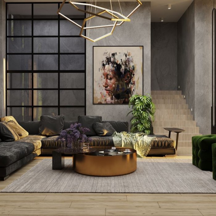 საკუთარი სახლი წყნეთში – ინტერიერის დიზაინი