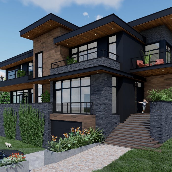 არქიტექტურული პროექტი ტაბახმელაში – II