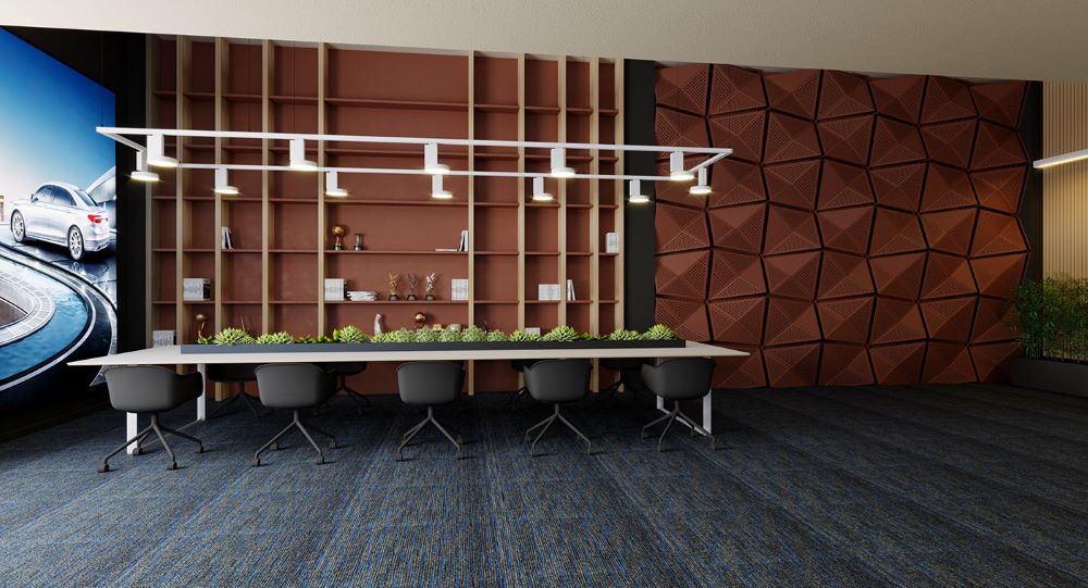 eskizuri proeqti fordis ofisistvis