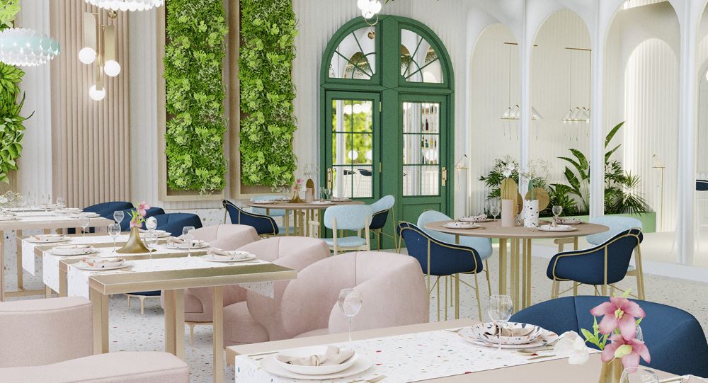 cafe-restornis proeqti sastumrostvis