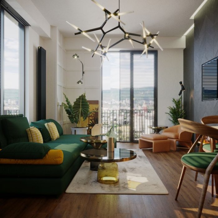 ინტერიერის დიზაინი | სიმეტრია-ლისი