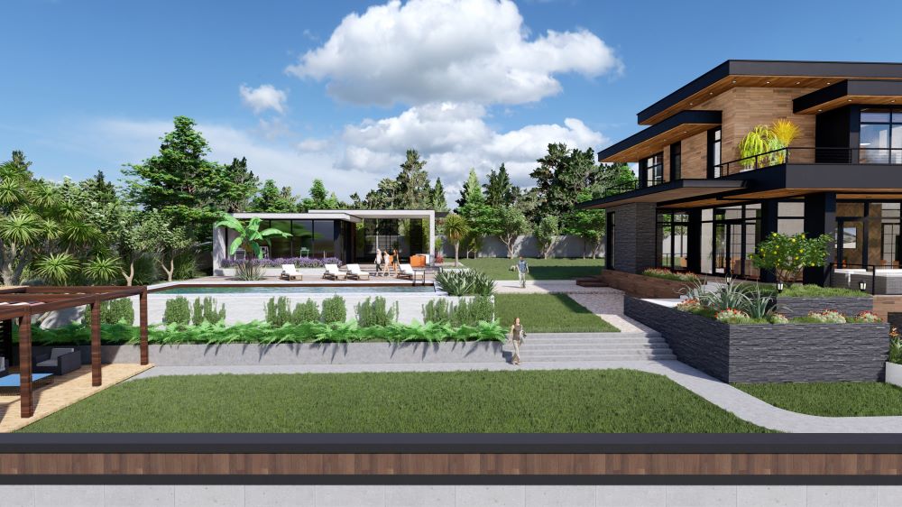 landshaftis dizaini proeqti tabaxmelashi