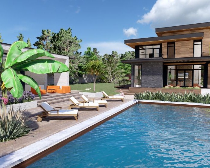 ლანდშაფტის დიზაინი – პროექტი ტაბახმელაში