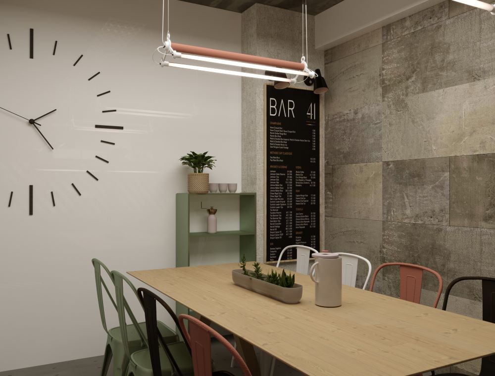 ofisi nafetvrebis gzaze interieris dizaini