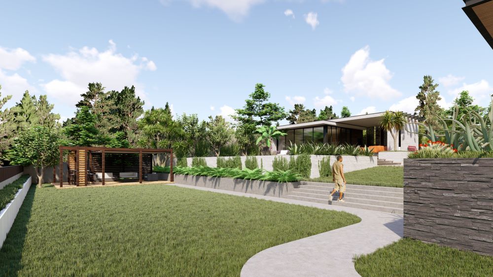 landshaftis dizaini proeqti tabaxmelashi