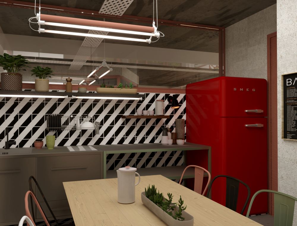 ofisi nafetvrebis gzaze interieris dizaini