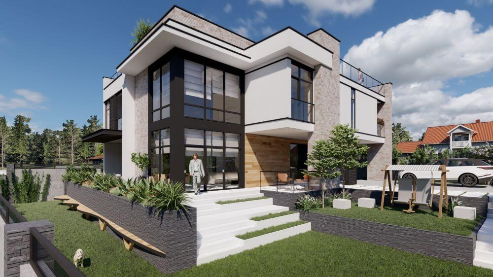 oqroyana-kerdzo-saxlis-ariteqturuli-proeqti