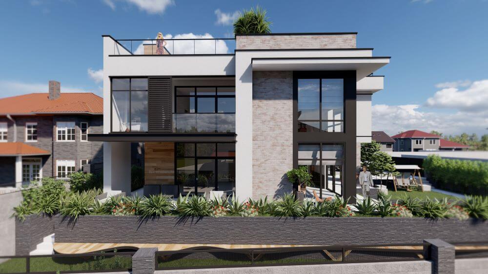 oqroyana-kerdzo-saxlis-ariteqturuli-proeqti